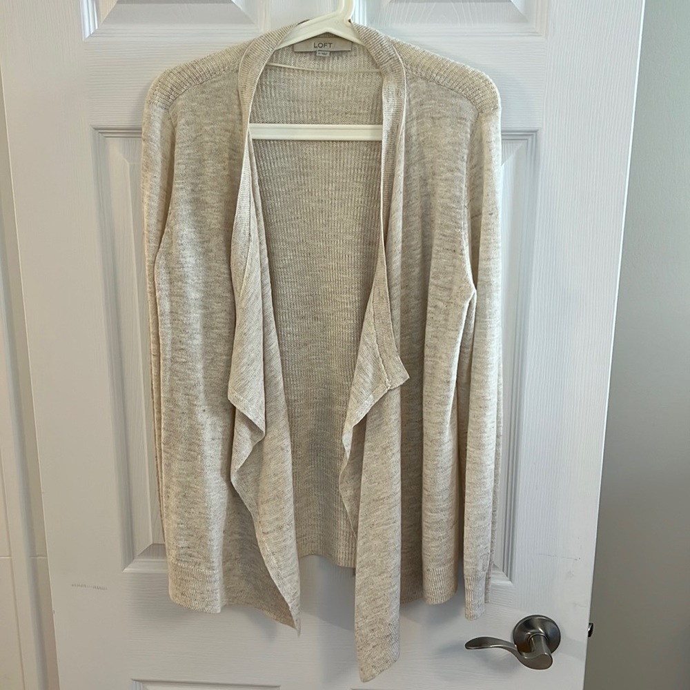 Loft Waterfall Open Cardigan